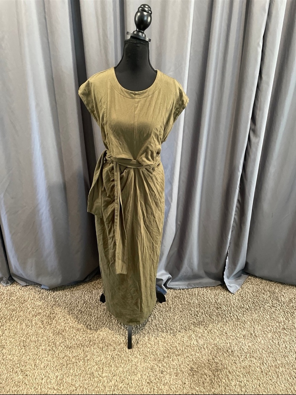 modern citizen 100% organic cotton Fei Tie wrap dress size XL